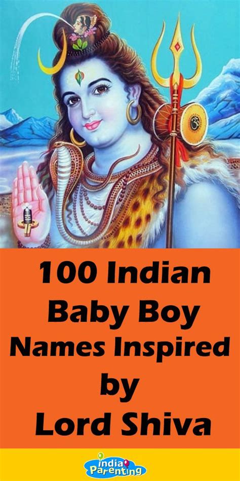 100 Indian Baby Boy Names Inspired By Lord Shiva With Meaning Boy