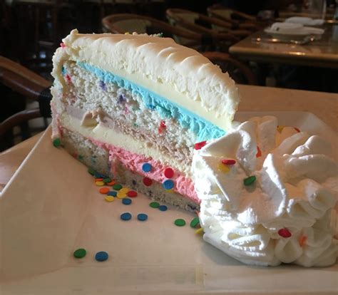 This Slab Of Unicorn Sprinkle Cake From The Cheesecake Factory Is Just