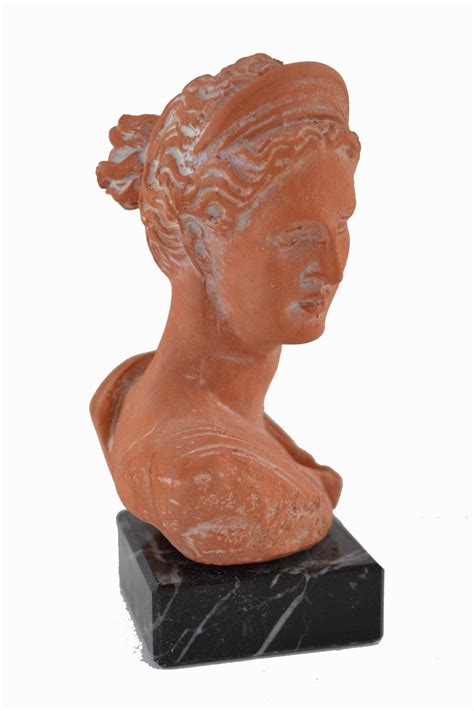 Artemis Sculpture Diana Bust Ancient Greek Goddess Of Hunt Etsy Ireland
