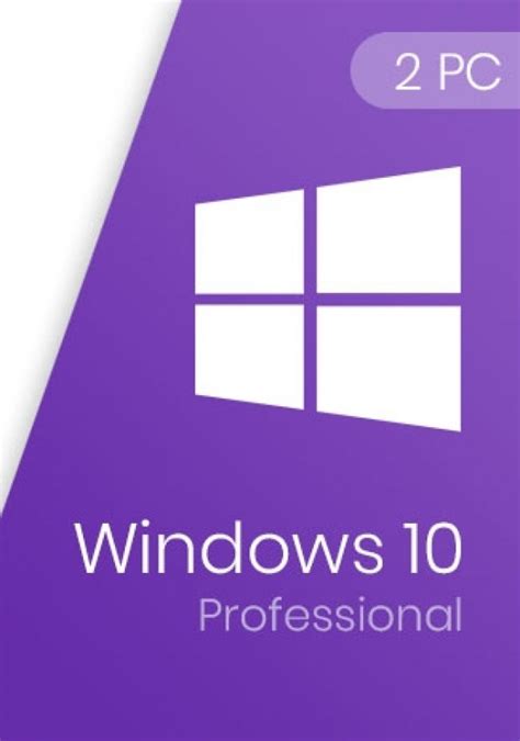 Buy Windows 10 Pro Key Win 10 Professional License 2 Pcs At