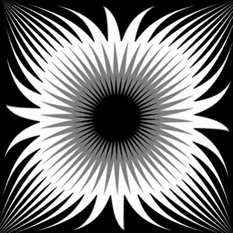 Op Art Flower Optical Illusions Art Op Art Op Art Projects