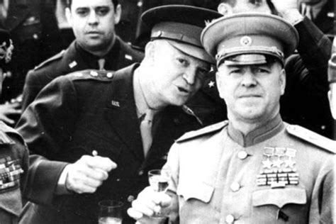 Eisenhower Telling Zhukov That He Just Drank Coca Cola And He Has About