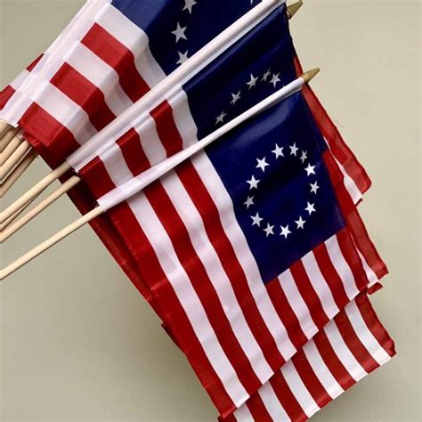 Buy Betsy Ross Flag For Sale Usa Patriotic Flag 12 X 18 Inch On Stick