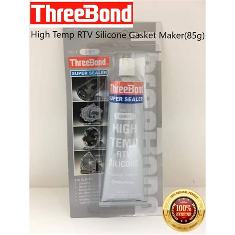 85g Threebond No1 Super Sealer Rtv Silicone Sealant Grey 85g