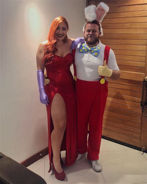 Jessica Rabbit And Roger Rabbit Costume Perfect Idea For Couples Halloween Costumes Redhead