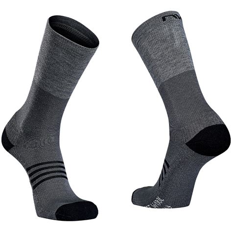 northwave extreme pro high winter socks grey all4cycling