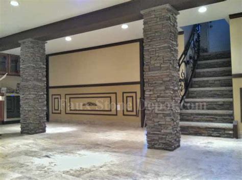 Column Wraps | The Blog On Cheap Faux Stone Panels