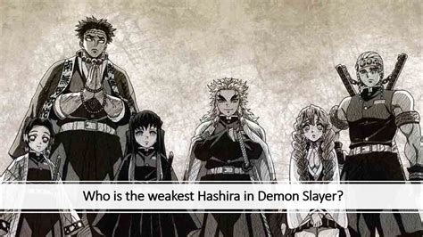 Demon Slayer Hashira ranking: Who is the strongest? | ONE Esports