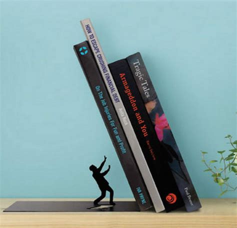 31 Cool Clever Unique And Fun Bookends For Your Home Library