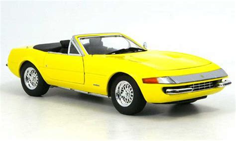 Maybe you would like to learn more about one of these? Ferrari 365 GTS/4 daytona yellow Hot Wheels diecast model car 1/18 - Buy/Sell Diecast car on ...