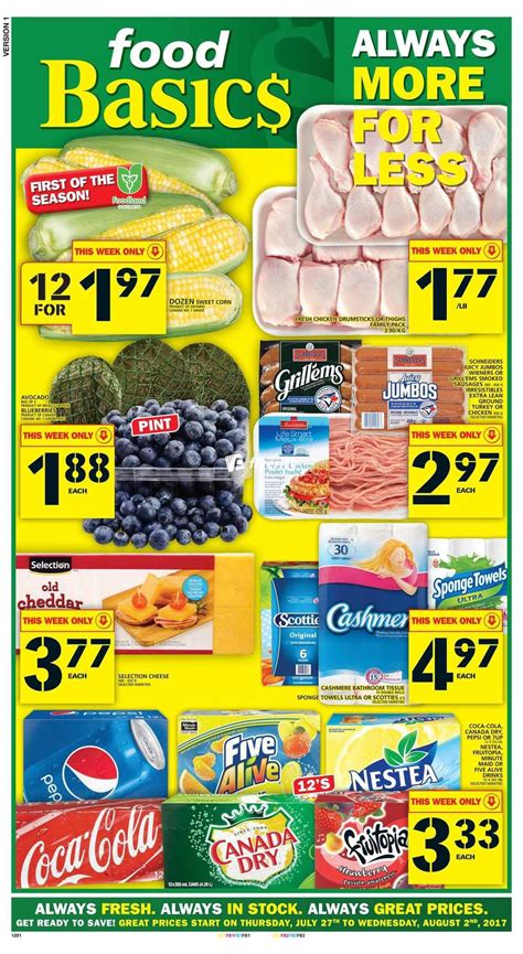 Food Basics Flyer July 27 To August 2 Canada