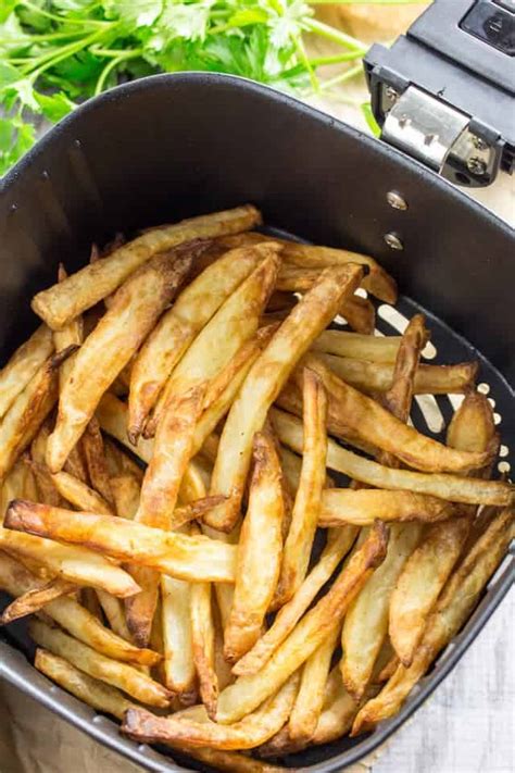 Crispy Air Fryer French Fries • Dishing Delish
