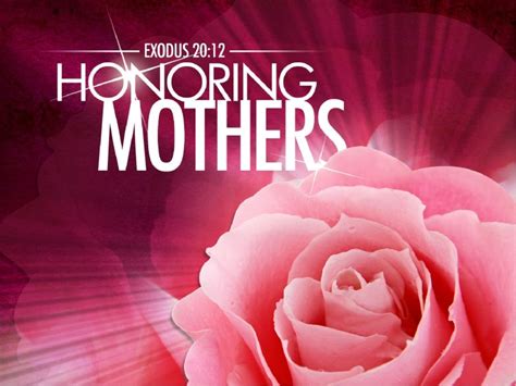 Honoring Mothers Powerpoint Sermon Template