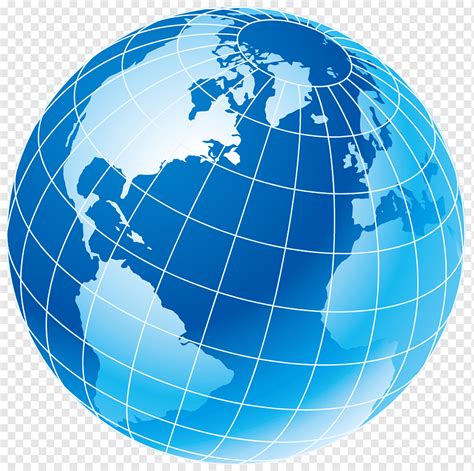 World Globe Vector Grid