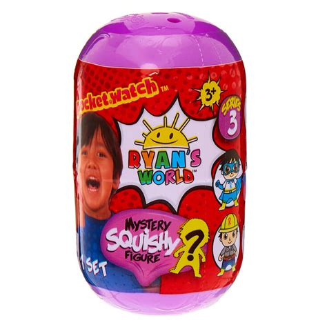 Ryans World Mystery Squishy Figure Claires Us