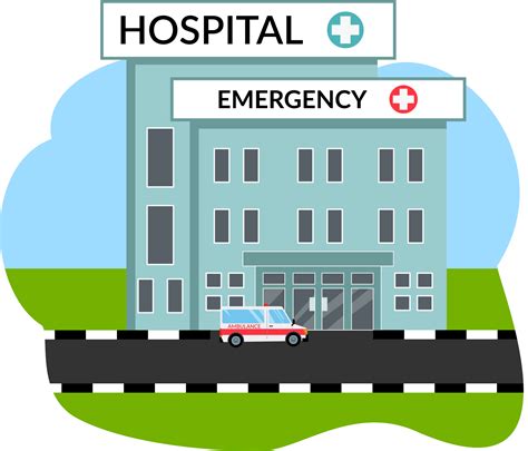 Requirements Of A Hospital Building Clipart