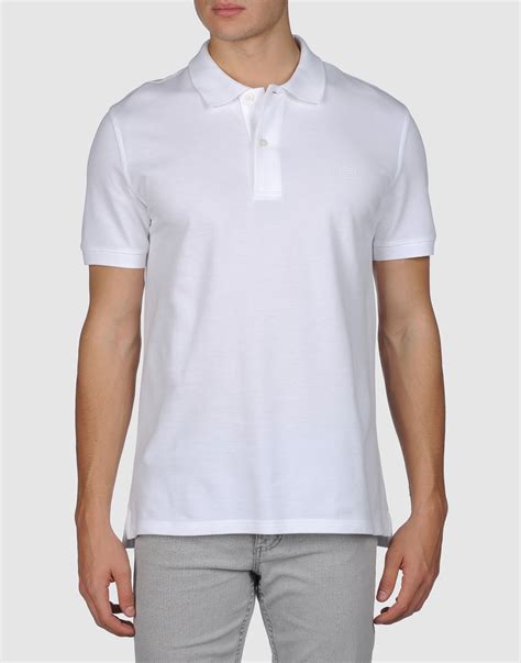 Givenchy Polo Shirt In White For Men Lyst