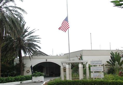 The consulate's security directives apply to people in the consular waiting room. U.S Consulate | Jeddah | Air raid, Saudi arabia, Attack