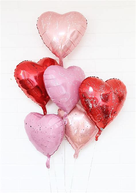 Diy Heart Paint Splatter Balloons A Bubbly Life