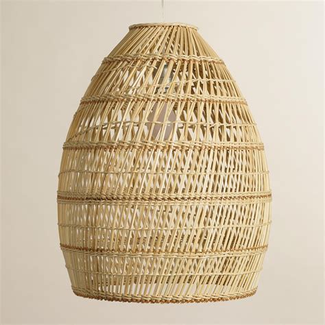 Basket Weave Bamboo Pendant Lamp Bamboo Pendant Light Basket Weaving