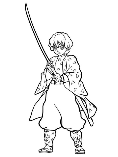 View Anime Colouring Pages Demon Slayer Png Coloring Pages Printable