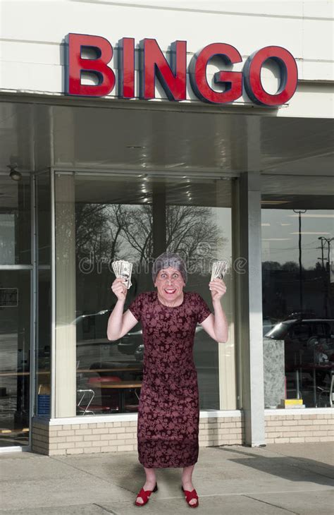 Maybe you would like to learn more about one of these? Funny Old Grandma Win Money Cash At Bingo Hall Stock Photo - Image of female, winnings: 19179498