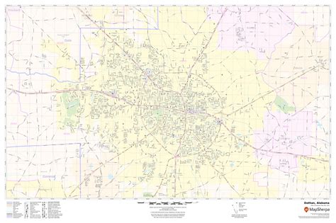Dothan Map Alabama