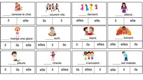 Grammaire Exercices Pour Travailler Les Pronoms Personnels Et