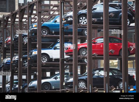 Car Stack Parking Hi Res Stock Photography And Images Alamy