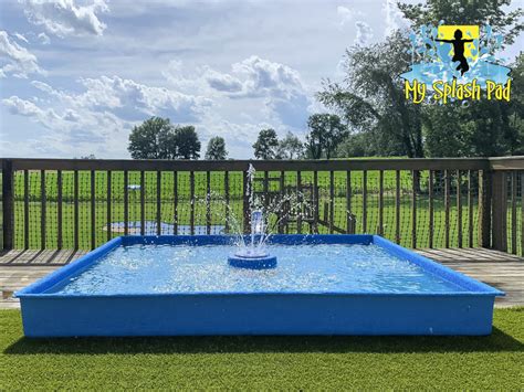 For example, if your pool needs to be vacuumed on a thursday, do not wait until sunday to vacuum the pool just because sunday is the day you so you must engage in a routine maintenance schedule without locking yourself into doing this daily or doing that weekly throughout the pool. Wading Pool Features for DO-IT-YOURSELF SPLASH PAD KITS