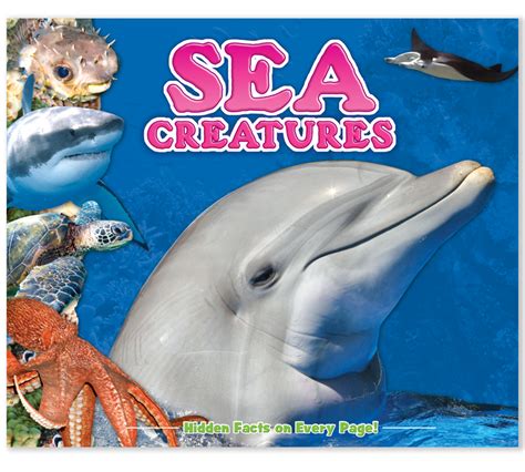 Sea Creatures - Hidden Facts ... lift-a-flap book | Sea creatures, Creatures, Flap book
