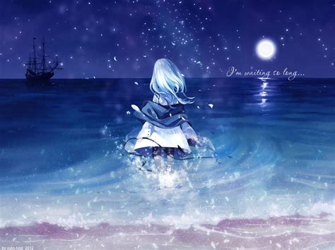 Im Drowning In Your Love Sad Anime Kawaii Anime Girl Anime Art Girl