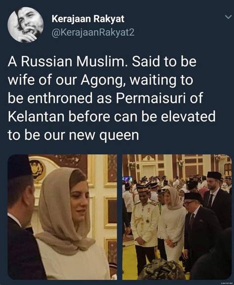 Kawan miss k siap tanya lagi, zul dah kahwin ke? Gambar YDP Agong, Sultan Muhammad V Kahwini Wanita Rusia ...