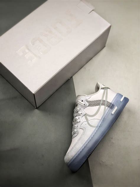 Nike Air Force 1 React White Ice Cq8879 100 For Sale Sneaker Hello