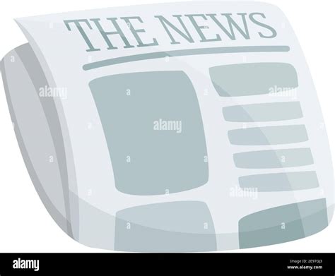 Article Newspaper Icon Cartoon Of Article Newspaper Vector Icon For