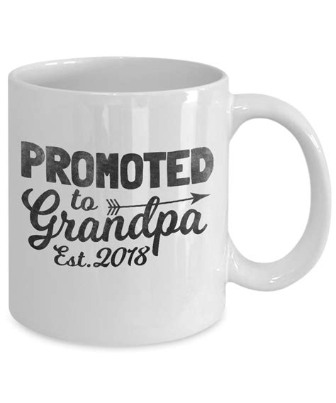 Future Grandpa Mug Grandpa Mug Promoted To Grandpa Pregnancy