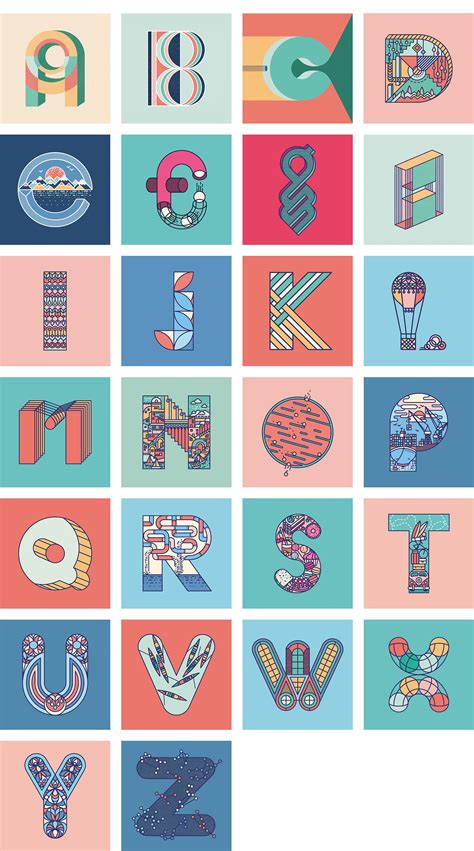 36 Days Of Type 2016 On Behance 36 Days Of Type Fonts Alphabet