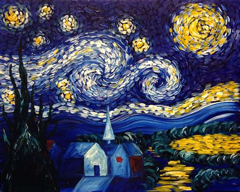 Van Goghs Starry Night Sat May 14 7pm At Ellicott City