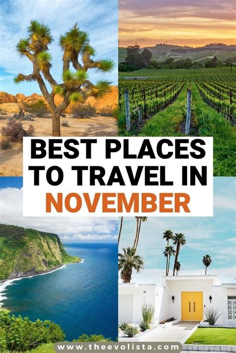 15 Best Places To Visit In November In The Usa And Abroad