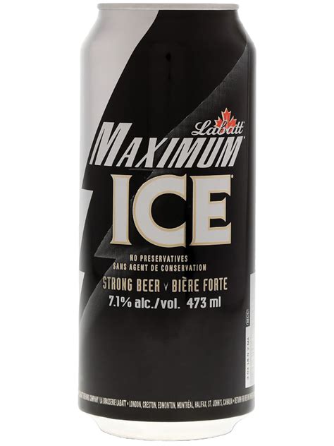 Labatt Maximun Ice Can 473ml 1 Newfoundland Labrador Liquor Corporation
