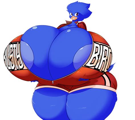 rule 34 abs anthro areolae ass avian beak big areola big breasts big butt big thighs bird blue