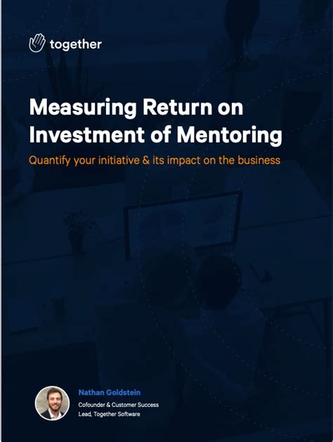 Starting a mentoring program might be the closest you'll ever get to making a business decision that has exclusively positive impact. The Case For A Mentoring Program Answer Key - What Are The ...