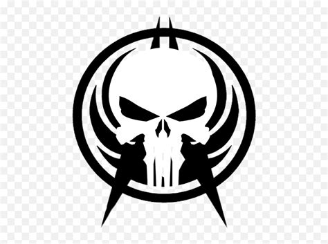 Punisher Skull Logo Png White Punisher Logoskull Logo Png Free