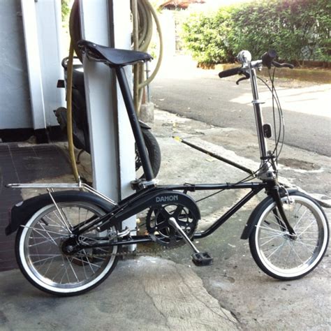 1 review for folding bikes by dahon, 4.0 stars: my Black Dahon DaBike - Pedal Room