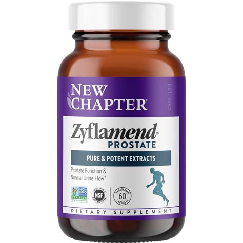 New Chapter Zyflamend Prostate Vegetarian Capsules Vitacost