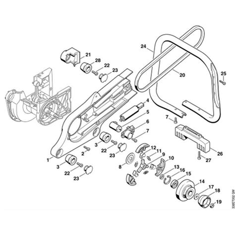 Stihl Ts 400 Disc Cutter Ts400 Parts Diagram B Connector