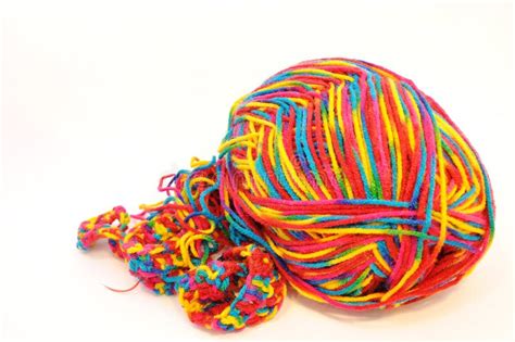 Colorful Yarn Stock Image Image Of Craft Cotton Object 37944145