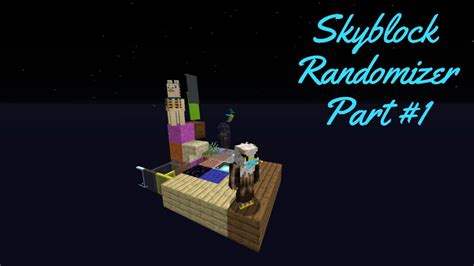 Skyblock Randomizer Part 1 Youtube