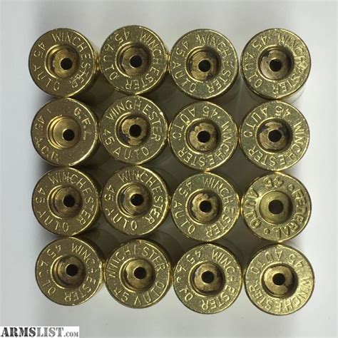 Armslist For Sale 1000 Processed 45 Acp Large Primer Only Reloading Brass