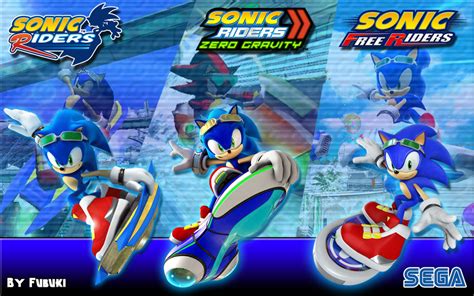 Sonic Riders Trilogia Wallpaper By Legendqueen01 On Deviantart